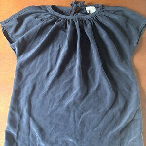 Kate Spade 100% Silk top Black Size 2